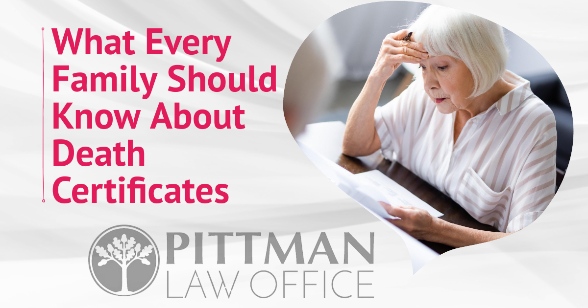 What Every Family Should Know About Death Certificates